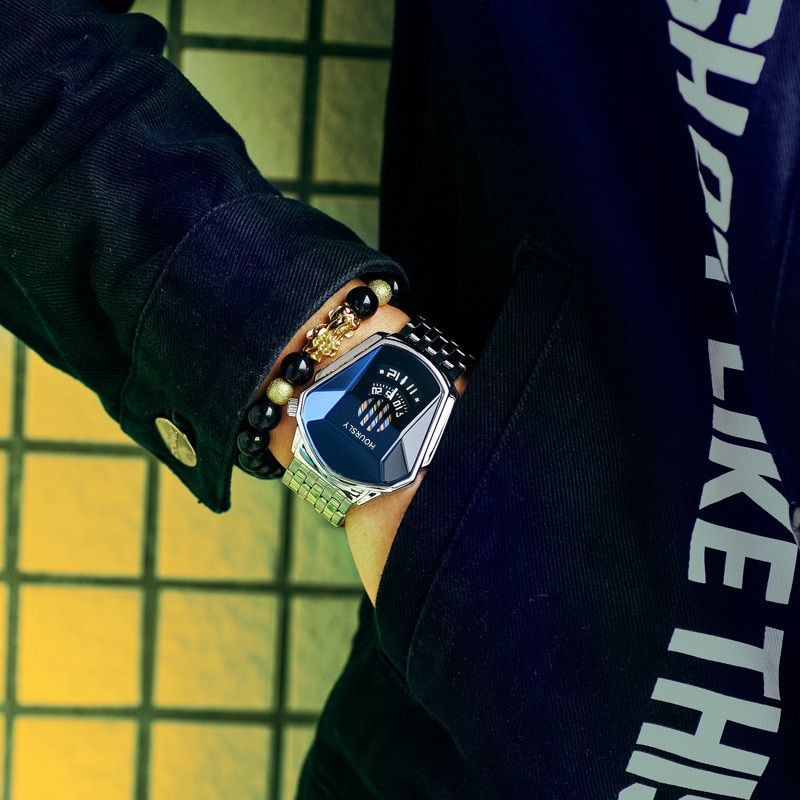 Jam Tangan HOURSLY Elegant BINBONO Watch WaterResistant 3 ATM Alienwear  Tahan Air dan Anti Karat Ellion Arthur Orion Obsidee Elve Maloch K9 Oneshoot Koa Lazert G114 Xm G119 Leganto Vexda k8 Ignace Air Venron K11 Ozca Vintage Luminous Dragonskin Riveign-6