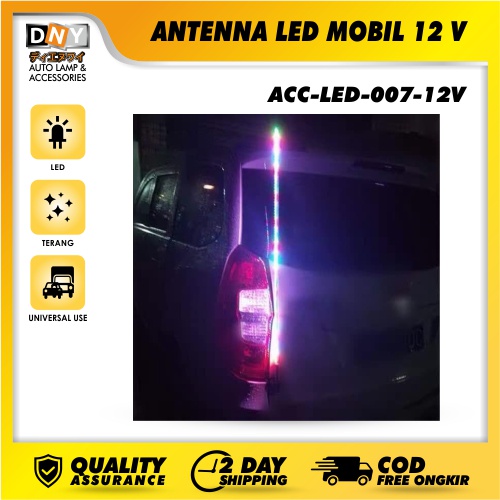 Antenna Antena Truck RGB LED