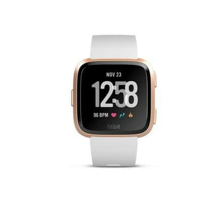 white rose gold fitbit versa