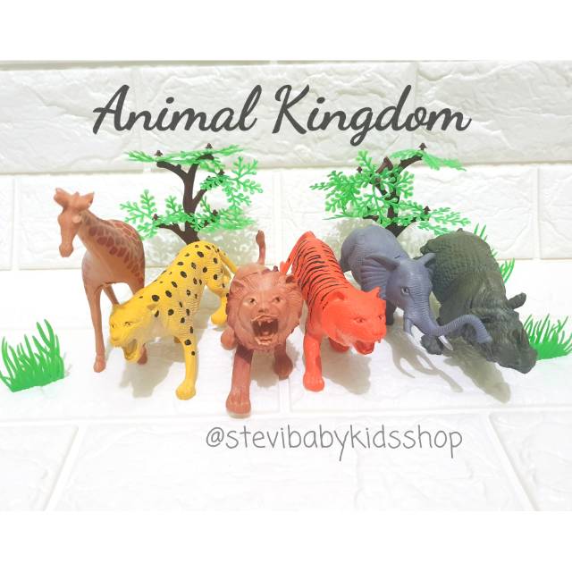 ANIMAL TOYS KINGDOM ZOO, MAINAN EDUKASI ANAK