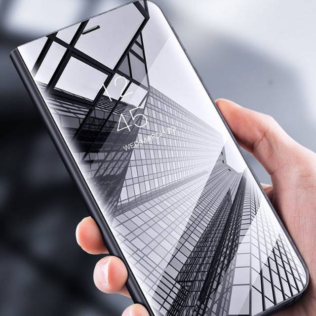 CASE VIVO Y93 / Y95 / Y91 / Y91C / Y71 / Y17 / Y12/ Y83 CLEARVIEW MIRROR MAGNETIC AUTOLOCK ORIGINAL