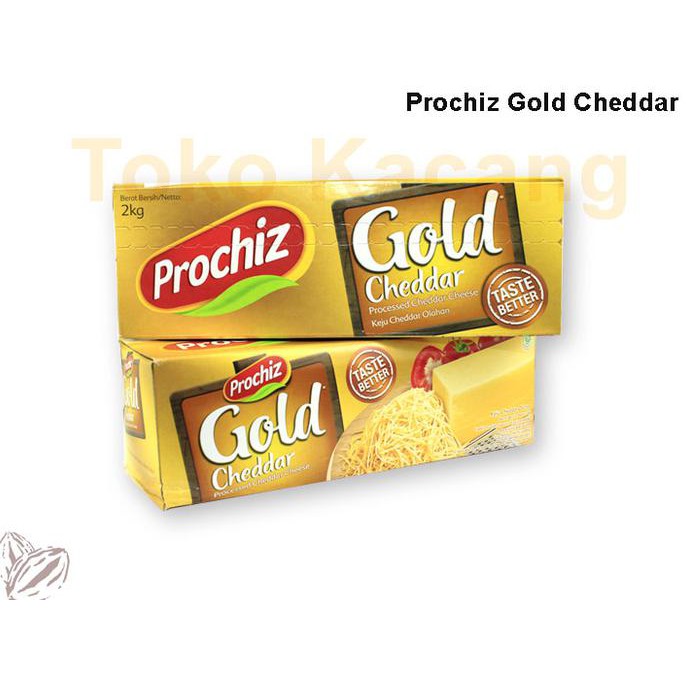 

ENAK Keju Cheddar Prochiz Gold 2Kg TERLEZAT