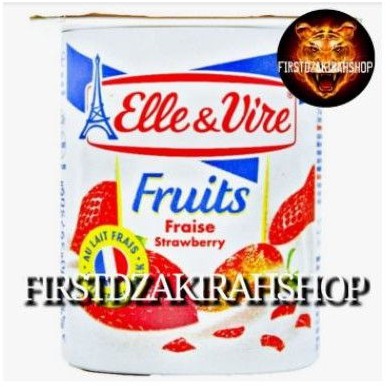 

Elle & vire yogurt strawberry 125gr