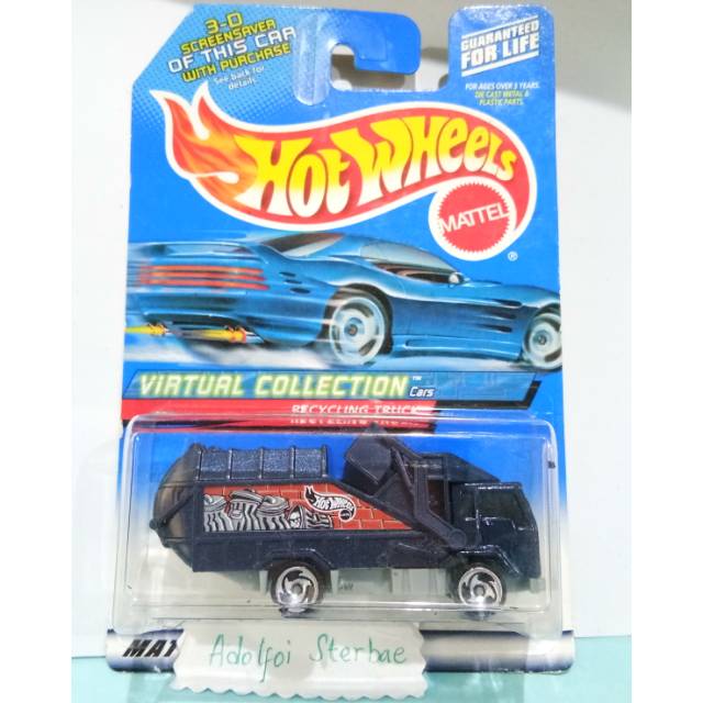 hot wheels recycling truck