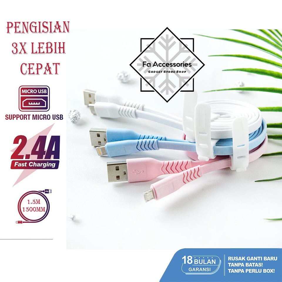 Cable Kabel Data Gennext type c USB cas casan Fast charging Support oppo samsung vivo xiaomi 1.5m