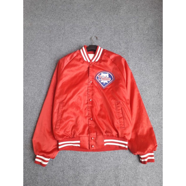 vintage Chalk line Varsity Jaket Second Original