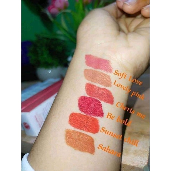 Lipmatte/Lipstik Naturaworld Paket Ombre