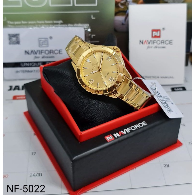 Jam Tangan Wanita Naviforce NF 5022 L Original Jam Cewek mewah