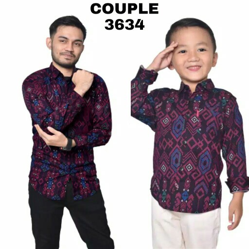 Maura Couple - Sania Ruffle Batik Couple Ori Ndoro Jowi Dnt Garansi Termurah Shopee