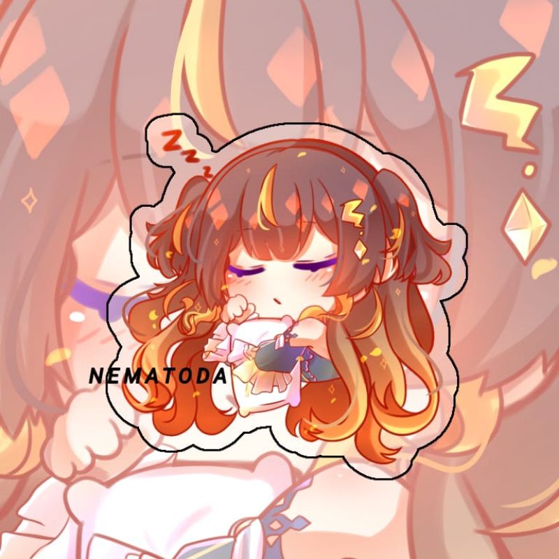 Gantungan Kunci Hololive ID Anya Melfissa - Keychain Holive ID Anya Melfissa