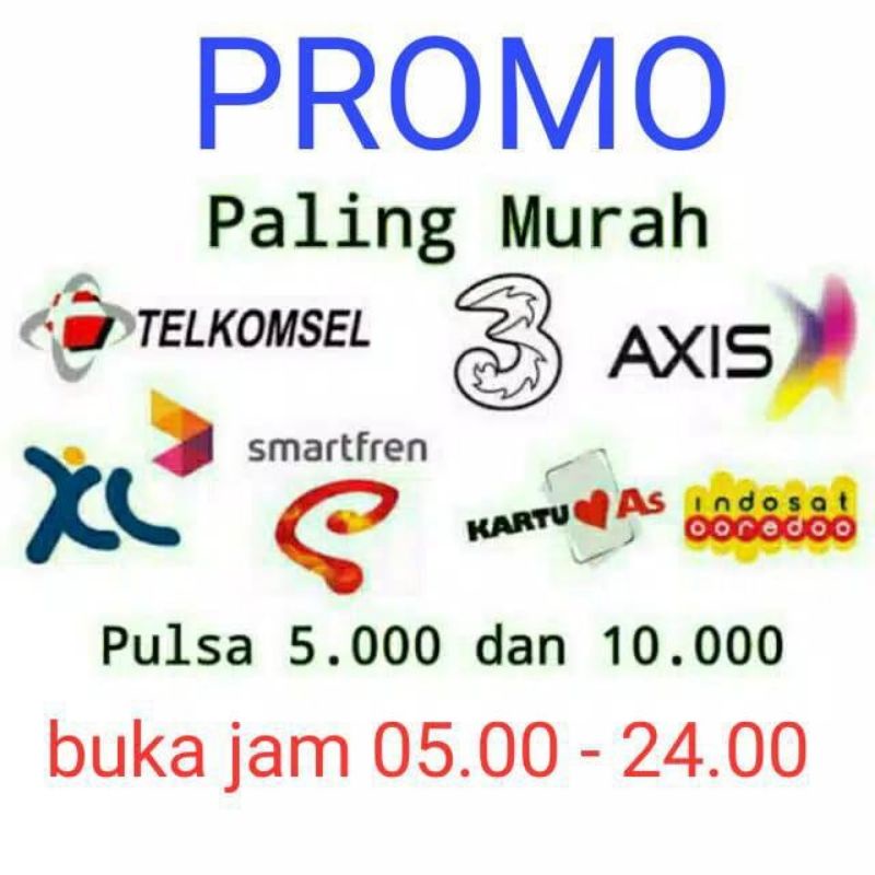 Pulsa 5000 All Operator