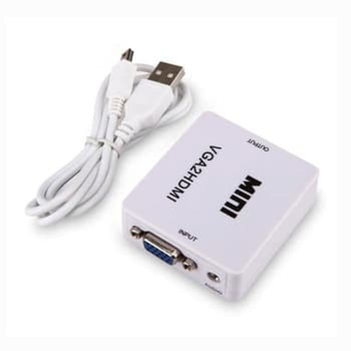 CONVERTER VGA + AUDIO TO HDMI BOX MINI