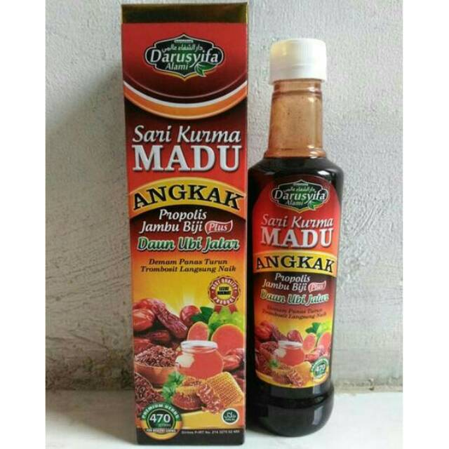 

Sari Kurma Madu Angkak Obat Demam Berdarah ( DBD ) Darusyifa