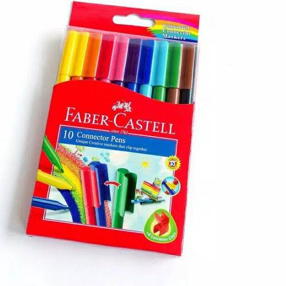 

Connector Pen Faber Castell 10 Warna