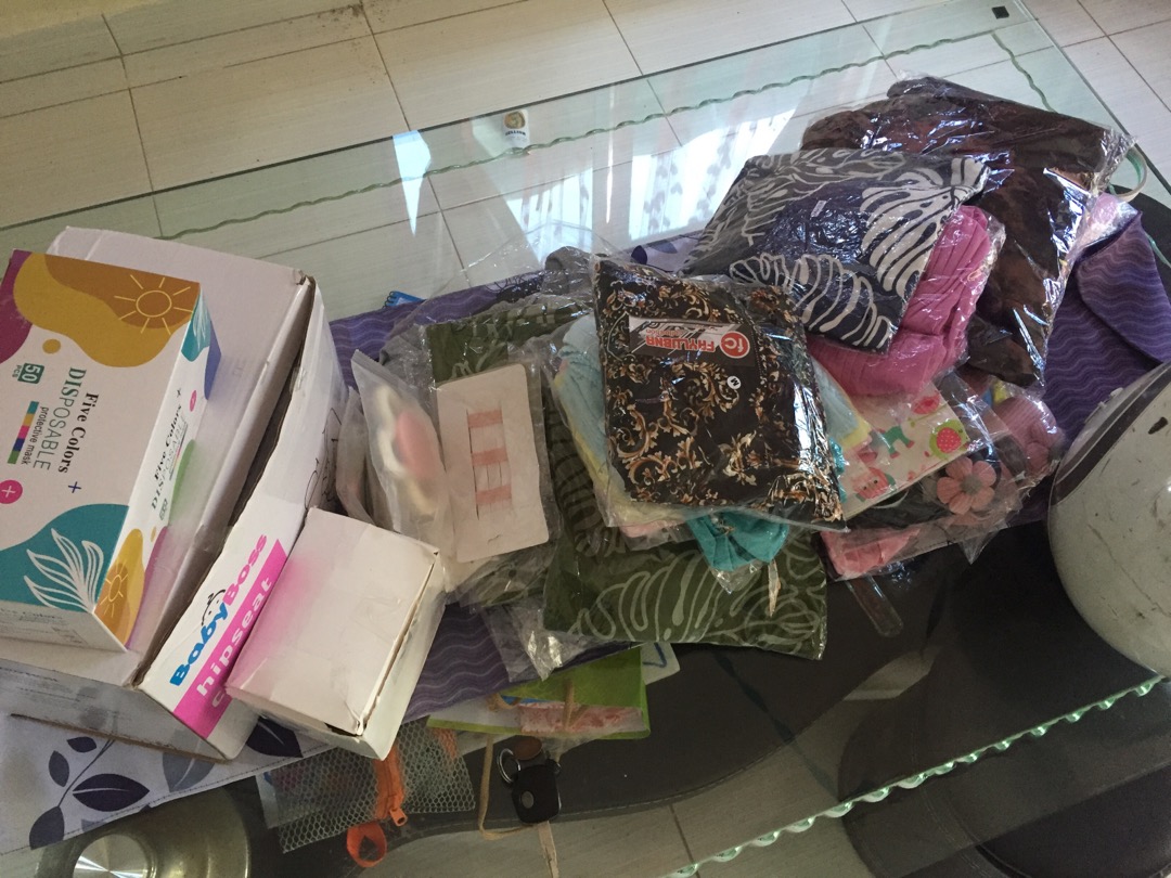 Tey-17 Batik Wanita Asj Sa Hrb026 Kenongo Kemeja Tosca Pendek