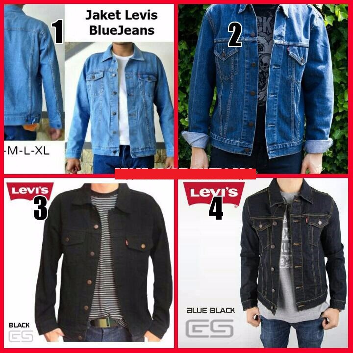 COLLECTION Jaket Jeans Levis Jaket Levis Jens Jaket Levis Pria Keren TERBARU