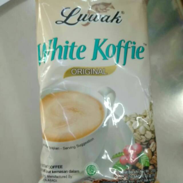 

White koffie