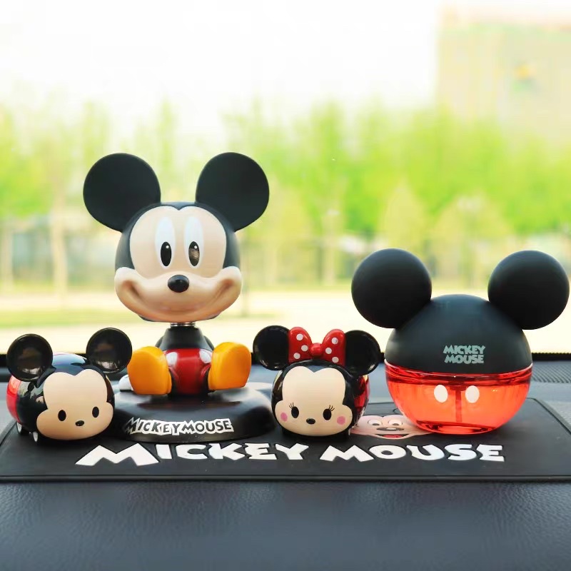 Parfume Pewangi Pengharum Mobil Parfum Pajangan Mickey Minnie Mouse Original 100% Disneyland Limited