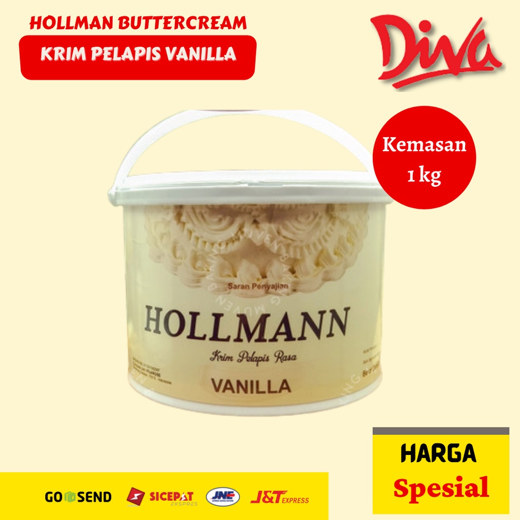 

[1kg] Hollman Buttercream 1 pail | Butter cream