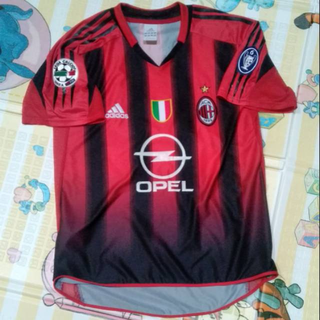 ac milan 2004 jersey