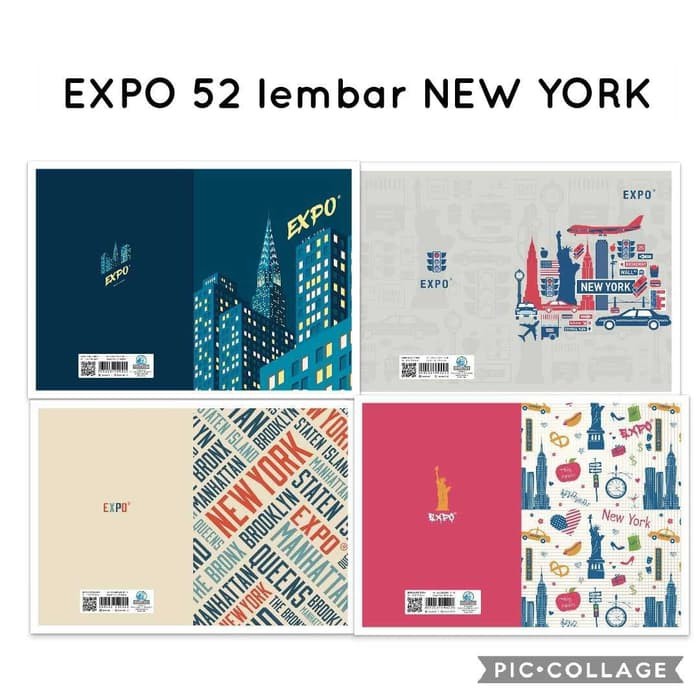 

NazlaStore Buku Tulis GARIS Expo 52 lembar - Murah SD SMP SMA