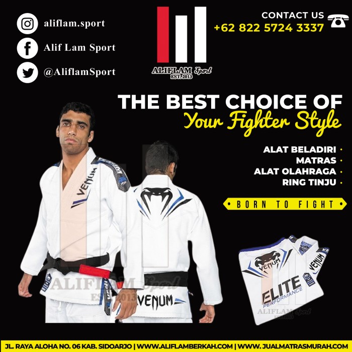 FREE TAS Gi BJJ Brazilian Jiujitsu Premium VENUM ELITE Jujitsu READY