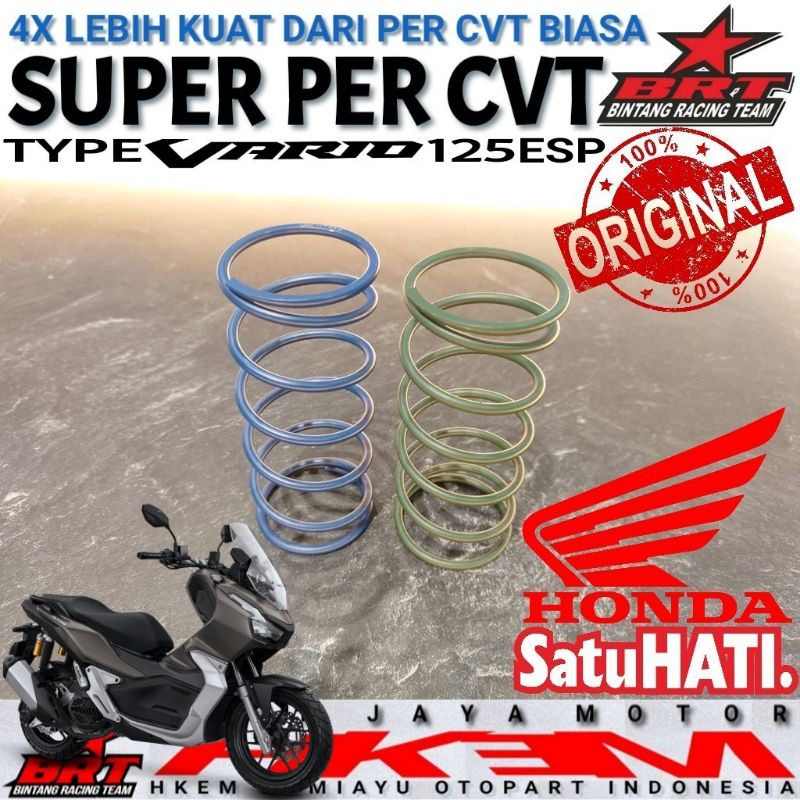 BRT ORIGINAL SUPER SPRING CVT ADV150 HONDA VARIO 125/250 LED NEW LED PCX 150/160 PER CVT ORIGINAL HO