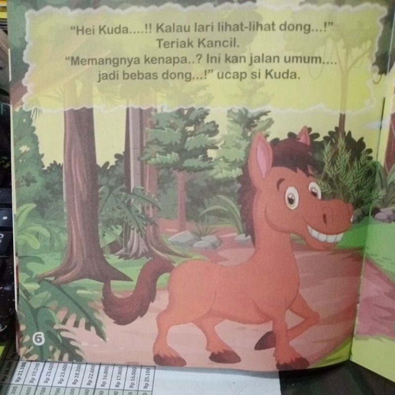 Buku Seri Petualangan Kancil Dan Kuda (19×19cm)