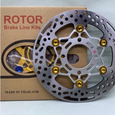 Piringan cakram Discbrake Cakram Depan Rotor 3 Dimensi  220mm Beat Vario Mio Fino dll