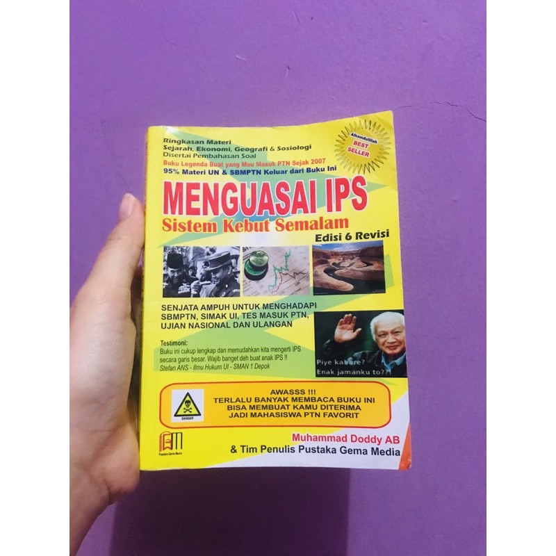  BUKU KUNING  MENGUASAI IPS BUKU KUNING  SKS Second Shopee 