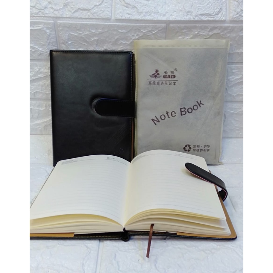 

buku notebook kulit ukuran A5/agenda kulit a5/buku agenda murah