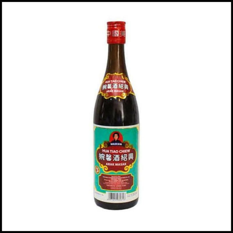 

Wansin Hua Tiao Chiew Shaoxing Cooking Bumbu Masak 640Ml