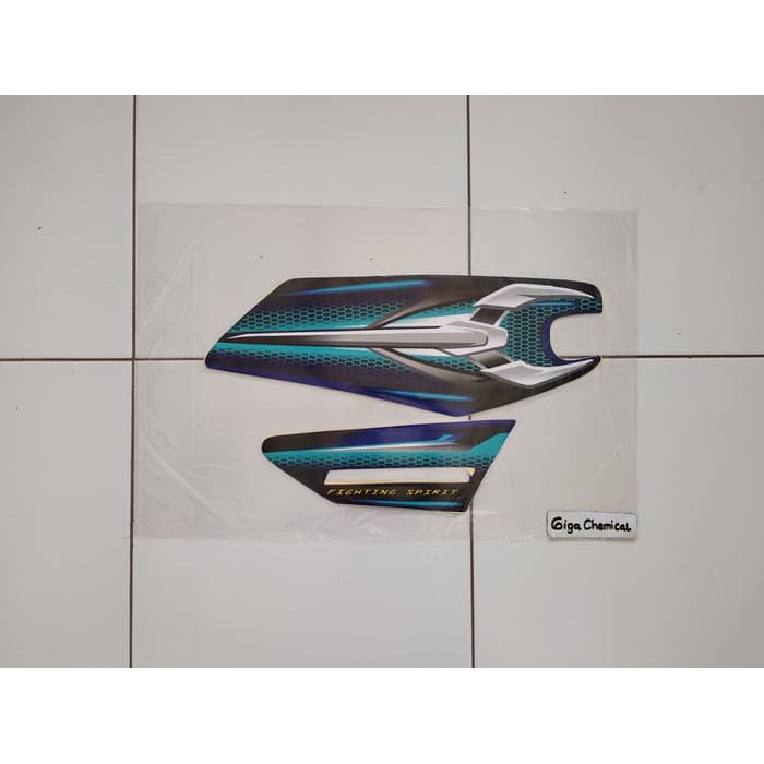 Striping Sticker Lis Yamaha RX King 2007 2008 Biru