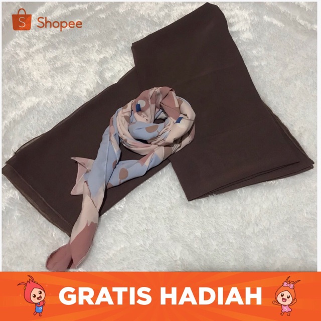 

PASHMINA, Buy1 Get1 FREE Gift SYAL(20 WARNA,Tulis PilihanMU di note yaa)
