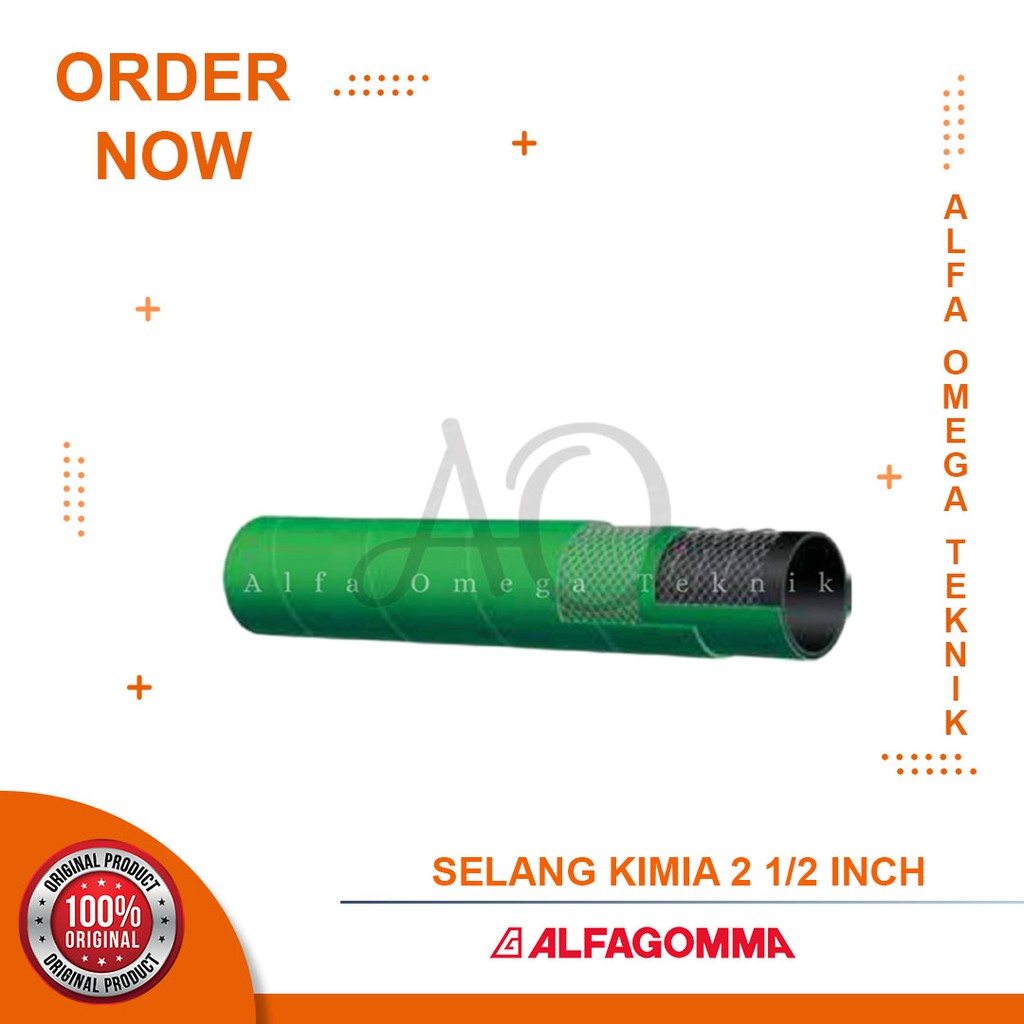 Jual SELANG CHEMICAL 2 1/2 INCH PE XLPE ALFAGOMMA 505OG HOSE S&D 2 1/2 ...