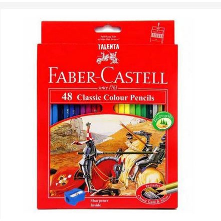 

[TOSERBA_EMAK] - FABER CASTELL PENSIL WARNA CLASSIC 48L