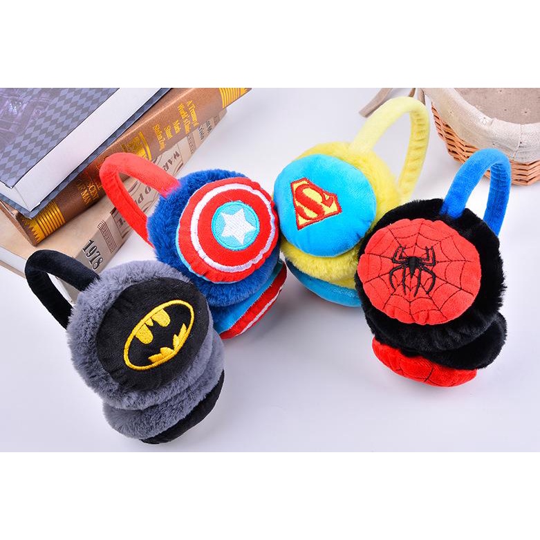 Earmuff Tutup Telinga Musim Dingin Earwarmer Karakter Marvel