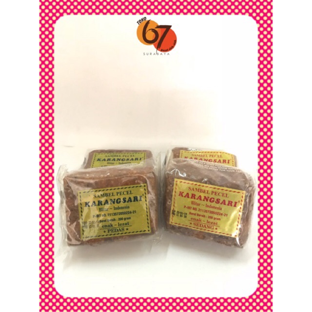 

Bumbu Pecel Karangsari Blitar
