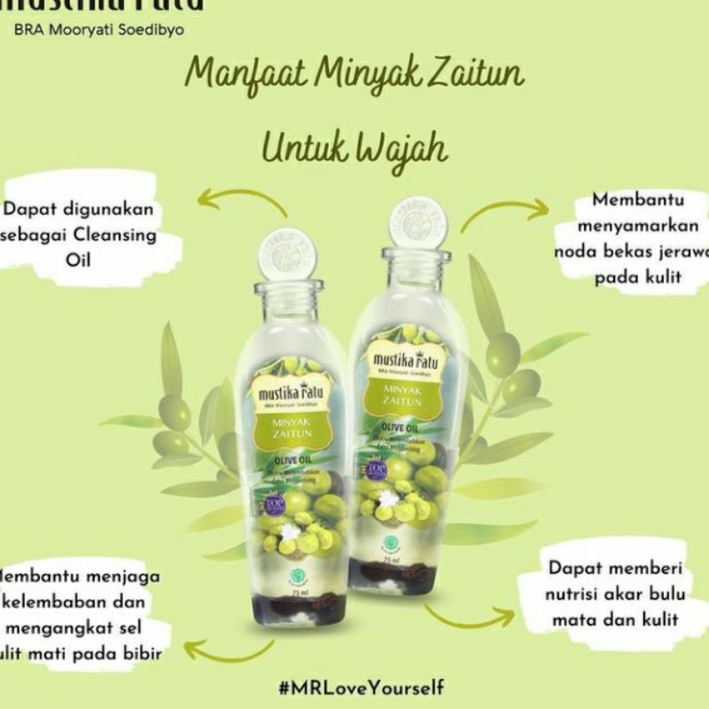 

MINYAK ZAITUN MUSTIKA RATU[Nnshop]