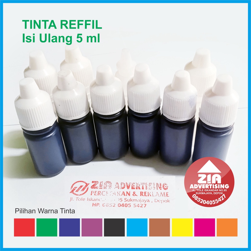 Jual Tinta Reffil Stempel Flash Stempel Otomatis Stempel Tanpa