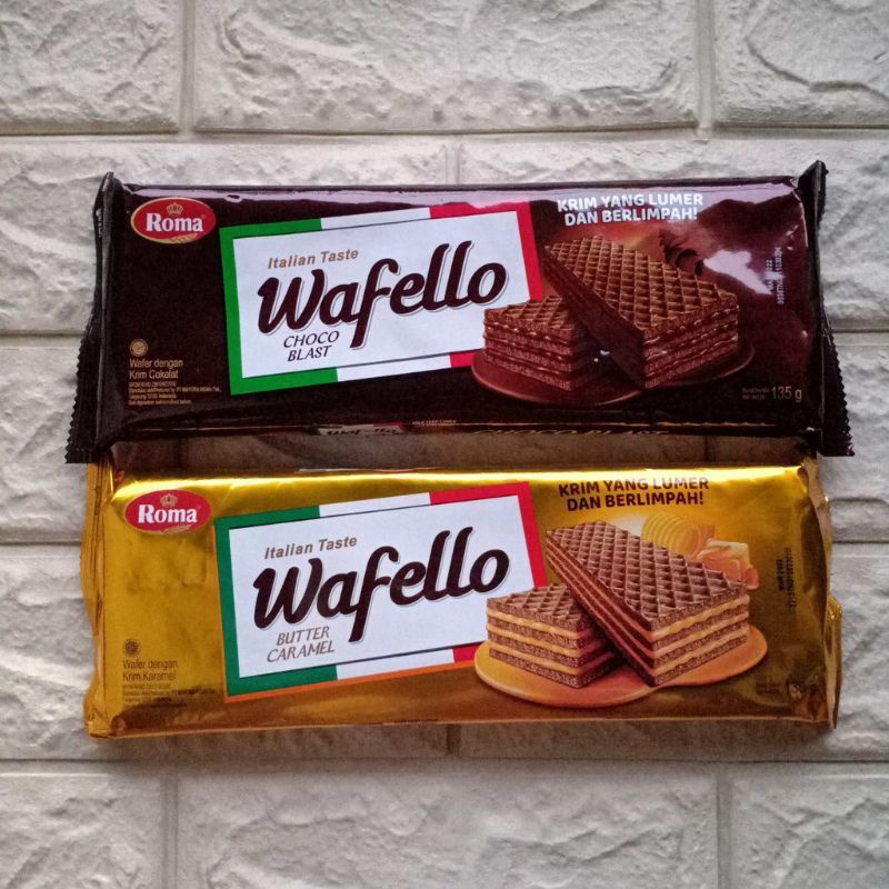 

ROMA WAFELLO WAFER ALL VARIAN 130 gram