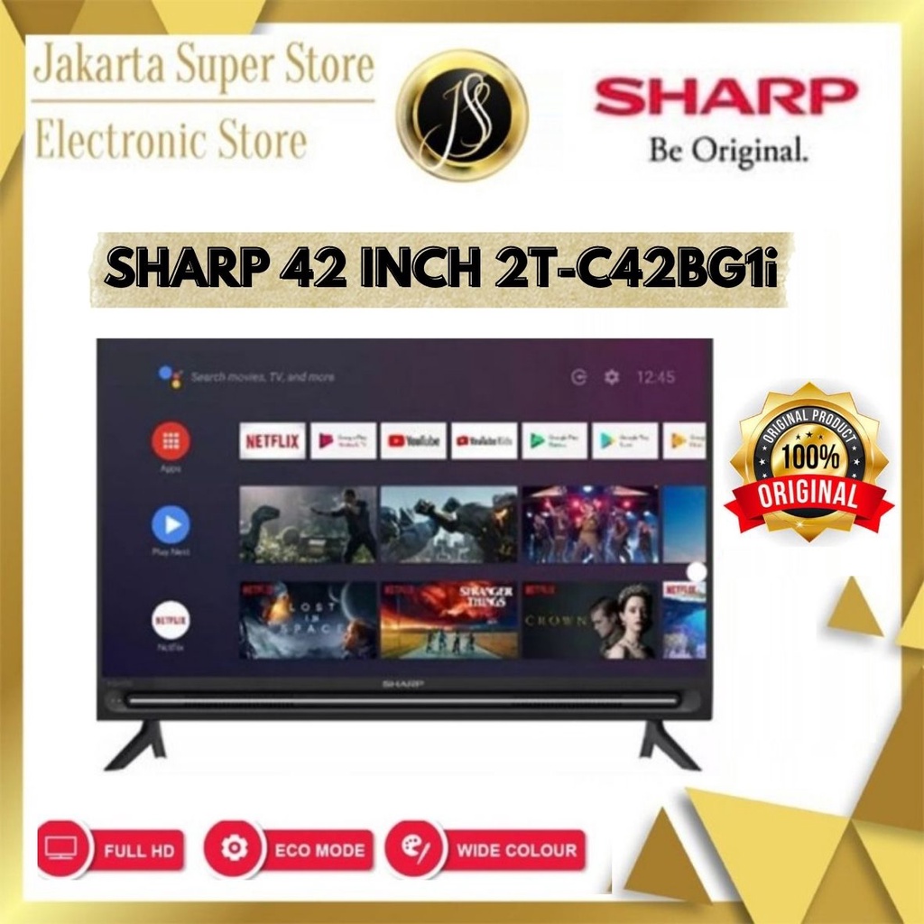 TV LED SHARP 42 Inch AQUOS Android 2T-C42BG1i