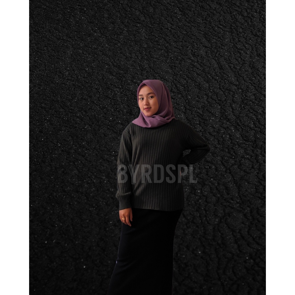 Tunik Rajut Premium, Seweater Rajut Wanita