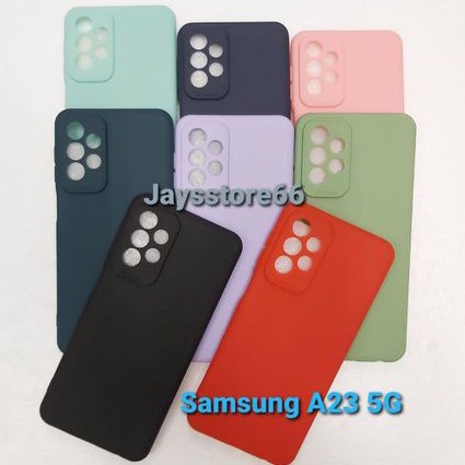 Case TPU Macaroon Warna Warni Samsung A23 5G