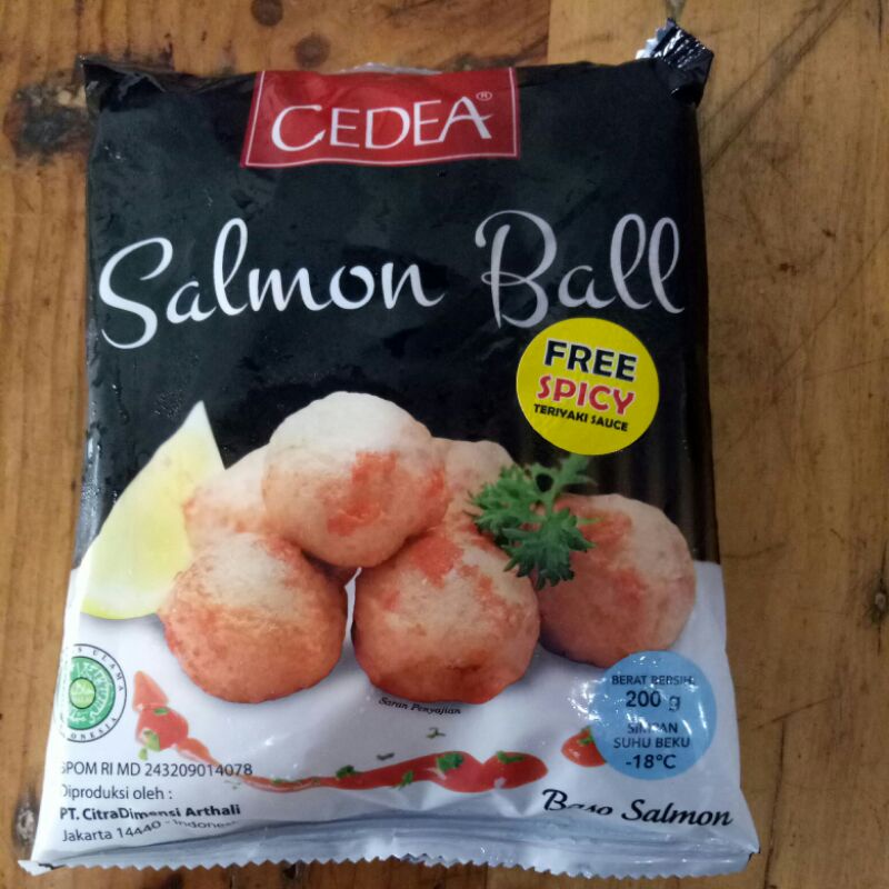 

Cedea Bakso Salmon 200gr