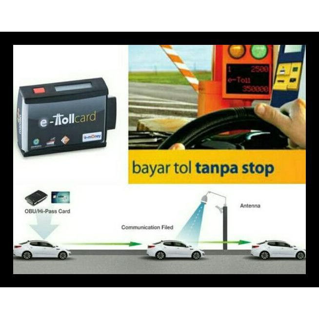 TERLARIS Mandiri E-Toll Pass 2016 edition - On Board Unit Etoll Pass OBU