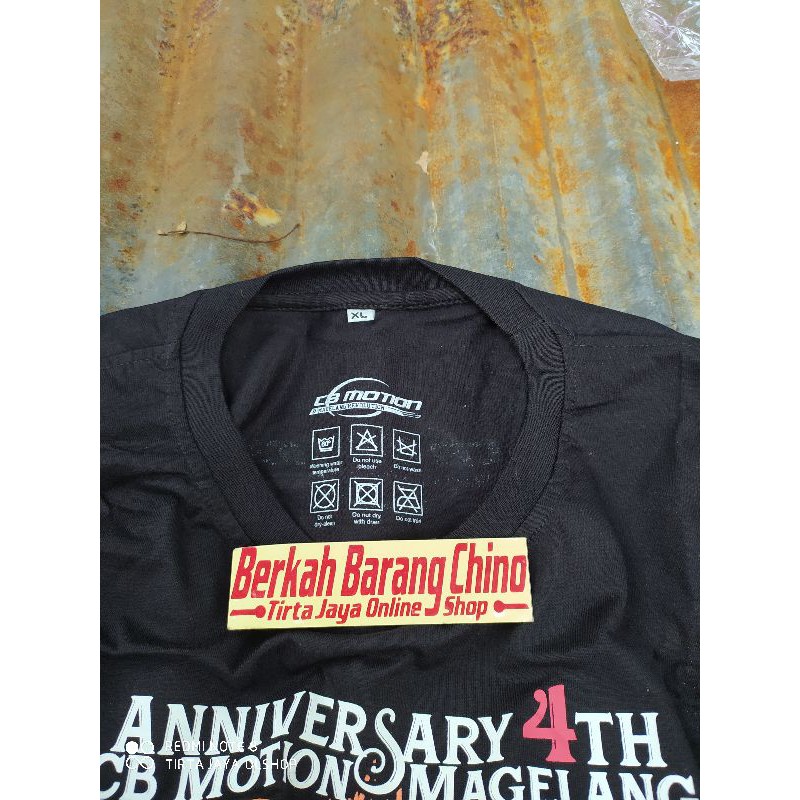 kaos anniversary cb motion cb magelang cb indonesia