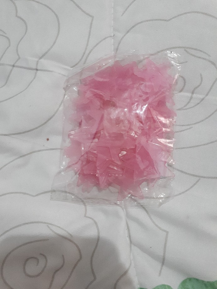 Stiker Bintang Glow In The Dark  100 Pcs