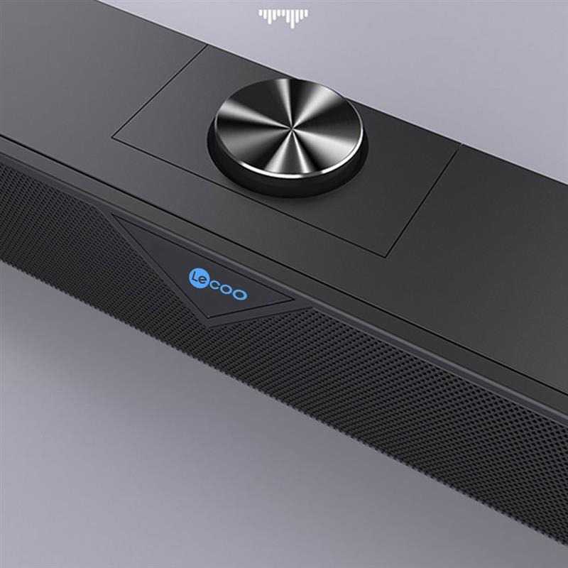 Lecoo Soundbar Speaker Dynamic Sound 6W Wired Version / Sound Bar Speaker Jbl Polytron Baretone / Speaker Soundbar Laptop Pc Komputer Super Bass Gede / Speaker Gaming Sound Bar Hifi Full Bass Portable / Soundbar Multimedia Pc gaming Murah Original