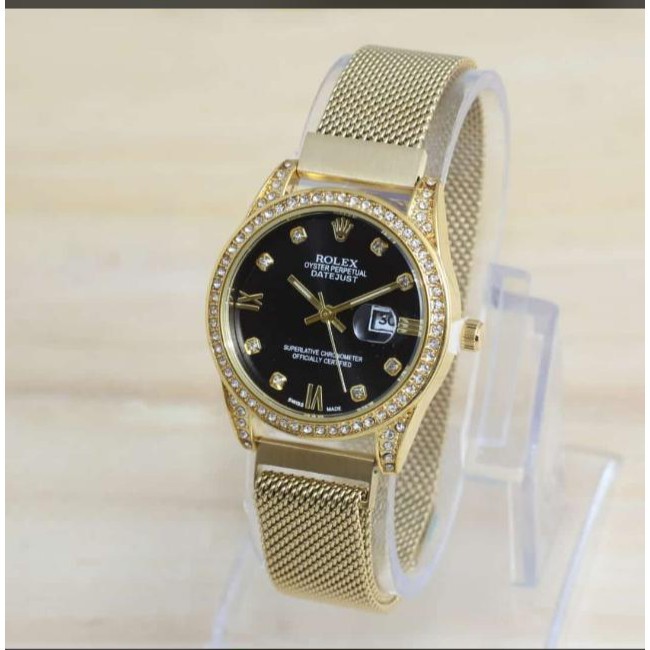 PA JAM TANGAN MURAH PASIR RANTAI TANGGAL MAGNET PREMIUM ANALOG FASHION // RX014